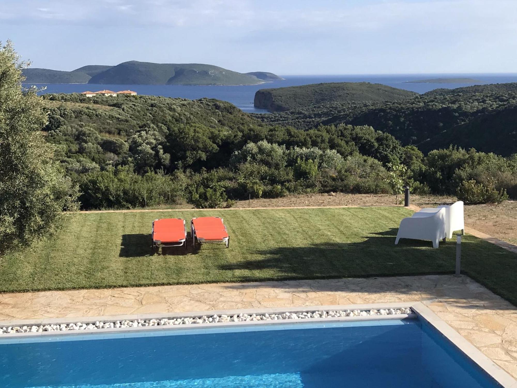 Luxurious Villa In Peloponnese With Swimming Pool Kamária Dış mekan fotoğraf