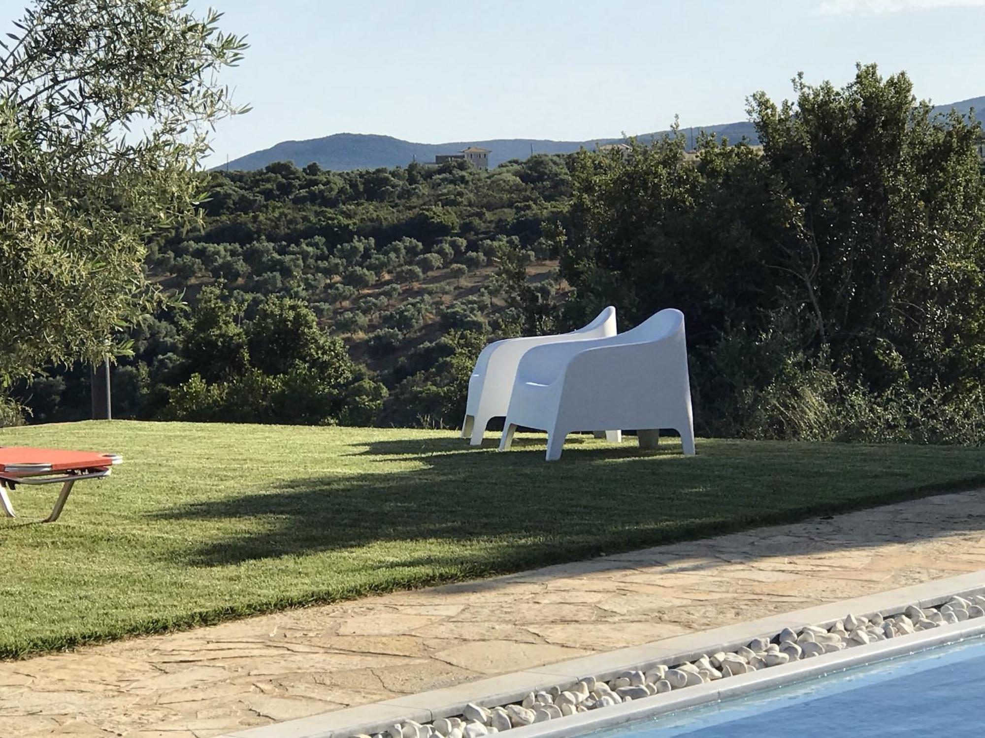 Luxurious Villa In Peloponnese With Swimming Pool Kamária Dış mekan fotoğraf