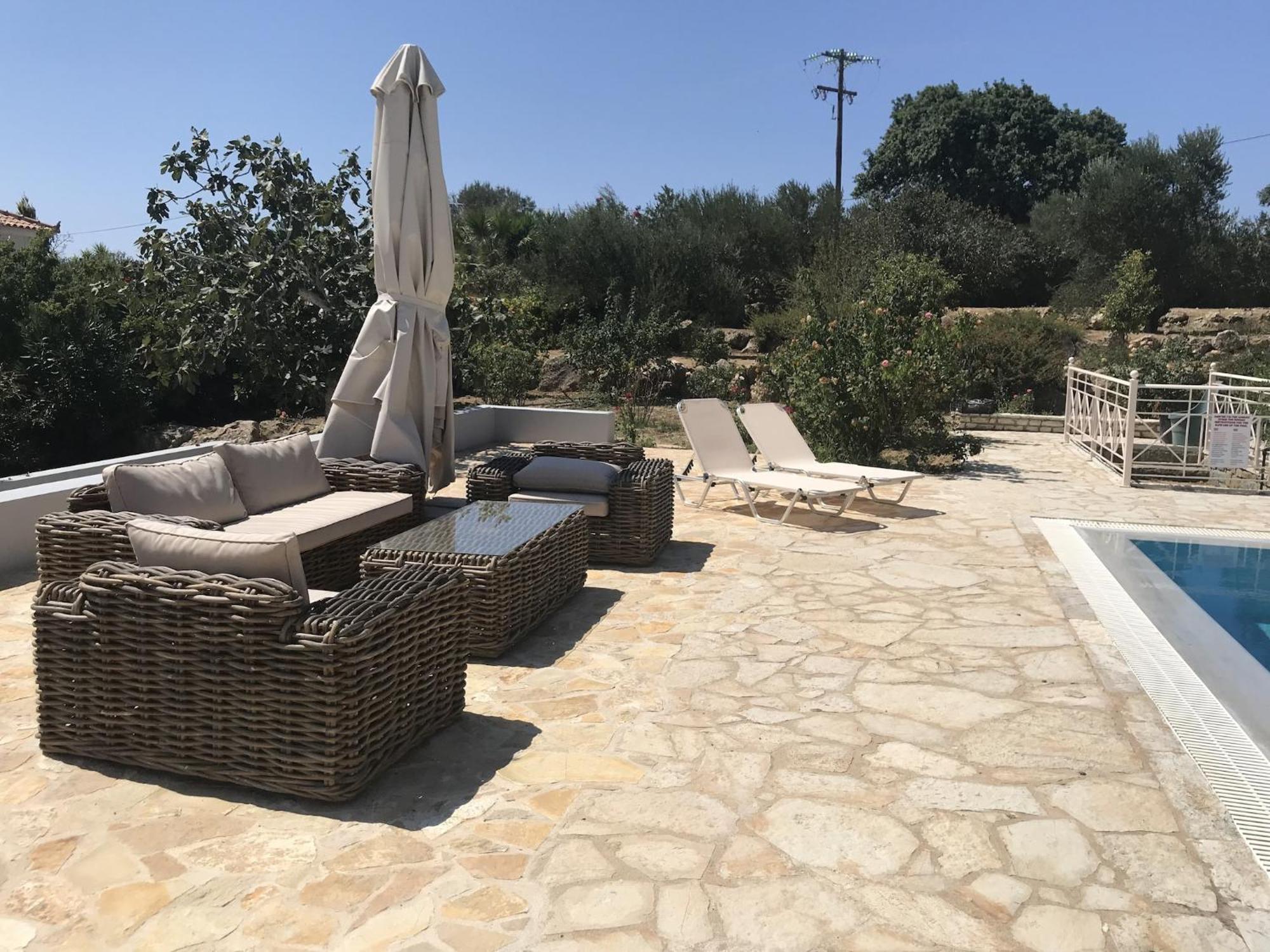 Luxurious Villa In Peloponnese With Swimming Pool Kamária Dış mekan fotoğraf